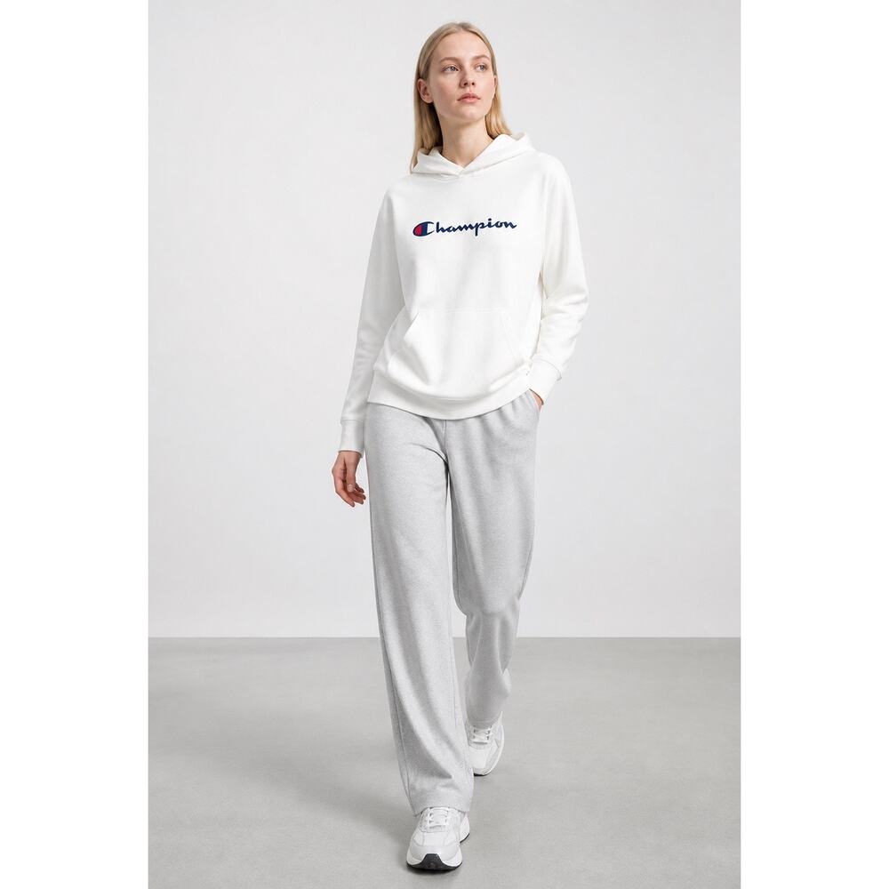 Champion Pullover White Hoodie Womens Small Athleisure Casual Activewear Fitness - Picture 7 of 14